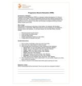 Progressive Muscle Relaxation (PMR)